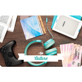 Carte cadeau Carrefour Culture