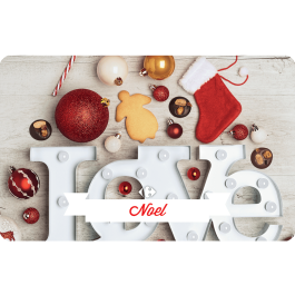Carte cadeau Carrefour Noël