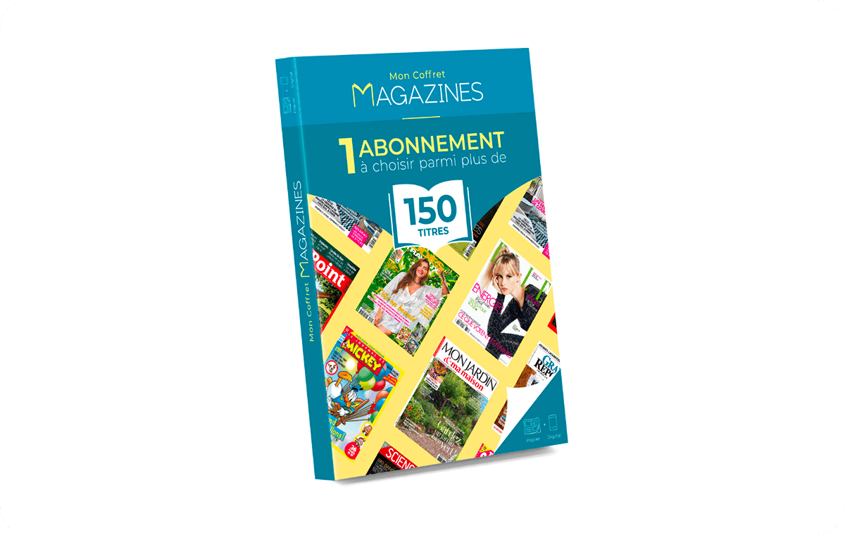 E-coffret cadeau | Abonnement Magazines | Ma-Carte-Cadeau.com