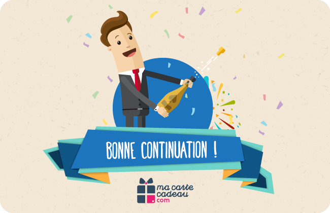E-carte cadeau multi-enseignes - Pot de départ | Ma-Carte-Cadeau.com