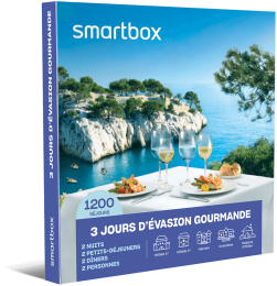 E-carte cadeau smartbox jours d'évasion gourmande| Ma-Carte